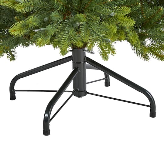 4ft. Pre-Lit North Carolina Fir Artificial Christmas Tree, Clear LED Lights